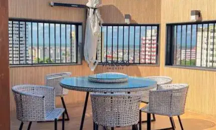 Cobertura triplex com 03 suítes na batista campos - edifício barão de mauá