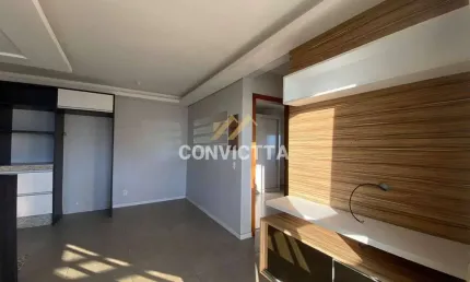 Apartamento semimobiliado para venda no bairro de lazzer