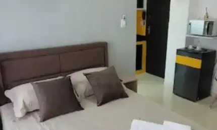 Venda de linda kitnet porteira fechada de 20 m² , 1 vaga de garagem coletiva em são vicente - sp