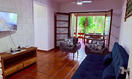 Apartamento mobiliado com 2 dorms (1 suíte) no itaguá – ubatuba- sp