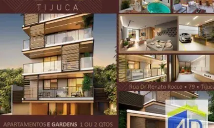 Apartamento com 1 quartos  à venda, 33 m² por R$ 599.000 - Tijuca - Rio de Janeiro/RJ