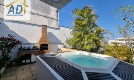 Cobertura linear,,Recreio,4 qtos à venda, 258 m² por R$ 1.250.000 - Recreio dos Bandeirantes - Rio de Janeiro/RJ
