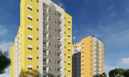Apartamento, 2 dormitório, 1 banheiro, 1 vaga, Camobi