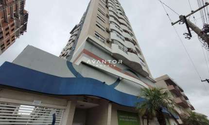 Apartamento 1 Dormitório, Sacada com Churrasqueira, Bairro Centro