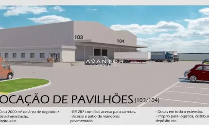 Barracão / Galpão / Depósito para alugar na Rodovia BR-287, 3645, Camobi, Santa Maria
