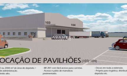 Barracão / Galpão / Depósito para alugar na Rodovia BR-287, 3645, Camobi, Santa Maria