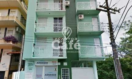 Apartamento 1 dormitório com sacado no centro de Santa Maria/RS.