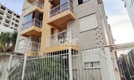Amplo apartamento semi-mobiliado de 1 dormitório e garagem próximo a UFN - Santa
