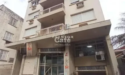 Apartamento no centro de 2 dormitórios, sala de estar, banheiro social, cozinha,