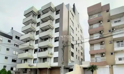 Apto 2 dormitórios, churrasqueira, elevador e garagem!