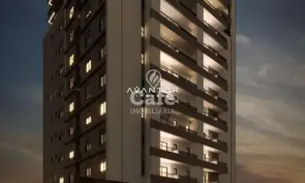 Apartamento de 2 dormitório completo, sendo 1 deles suíte, de frente, com sacada