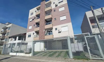Apartamento Em Camobi De 1 Dormitório, Sala e Cozinha Conjugadas, Banheiro Socia