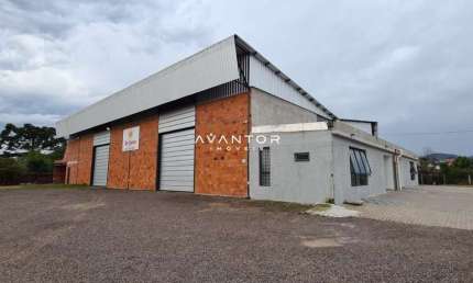 Pavilhão Amplo De 1000 m², Mais Banheiro e Estacionamento. Na BR 287.