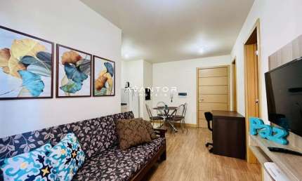 Apartamento, 1 dormitório, 1 vaga de garagem, mobiliado, Espírito Santo