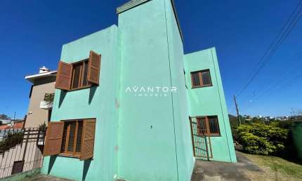 Apartamentos no Bairro Noal, 2 dormitórios, 1 banheiro e 1 box de garagem;