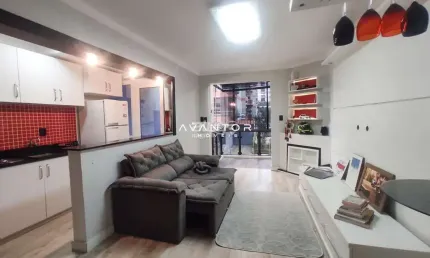 Alugo apartamento Mobiliado com churrasqueira e Garagem Coberta.