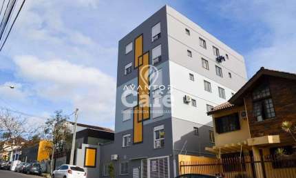 Imóvel de 1 dormitório, com sala/cozinha conjugados e churrasqueira.