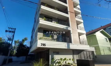 Apartamento de 1 dormitório à 150 metros do portal da ufsm