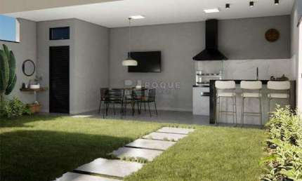 Casa com 03 quartos e área gourmet a venda, no Residencial Colinas do Engenho II, em Limeira