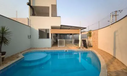 Área de lazer com 4 dormitórios à venda no jardim marajoara.