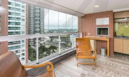 Apartamento com 3 quartos à venda na rua deputado heitor alencar furtado, 3520, mossunguê, curitiba, 132 m2 por r$ 1.600.000
