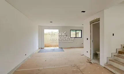 Casa em condomínio fechado com 3 quartos à venda na rua marcelino iachinski, 546, portão, curitiba, 99 m2 por r$ 635.000