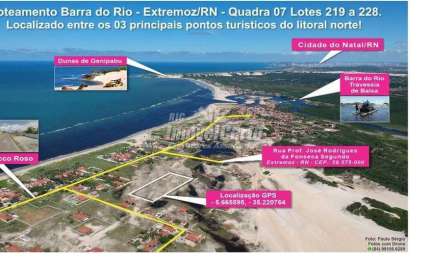 Terreno à venda na Rua Projetada, Povoado de Pitangui, Extremoz por R$ 600.000