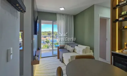 Apartamento com 2 quartos à venda na rua doutor motta júnior, aristocrata, são josé dos pinhais, 47 m2 por r$ 397.000