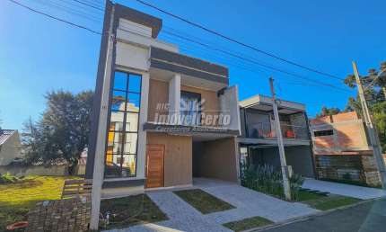 Casa em condomínio fechado com 4 quartos à venda na Rua Humberto Negrello, Umbará, Curitiba, 208 m2 por R$ 1.600.000