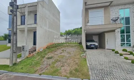 Terreno em condomínio fechado à venda na rua valdomiro rodrigues, tatuquara, curitiba, 98 m2 por r$ 270.000