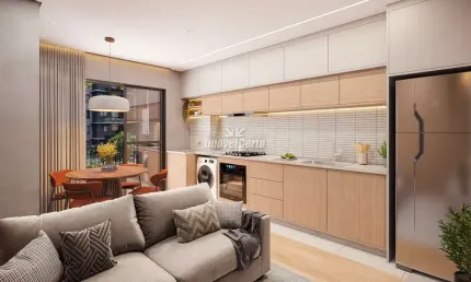 Apartamento com 3 quartos à venda na rua moyses guelmann, 90, novo mundo, curitiba, 60 m2 por r$ 600.000
