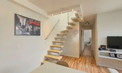 Cobertura com 2 quartos à venda na rua assis figueiredo, guaíra, curitiba, 113 m2 por r$ 599.000
