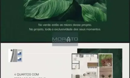 Área privativa à venda, 4 quartos, 3 suítes, 2 vagas, Ouro Preto - Belo Horizonte/MG