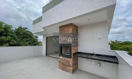 Cobertura 3 quartos, sendo 1 suíte, 2 vaga - Bairro Itapoa