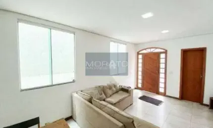 Casa duplex, 3 quartos, 1 suíte, 2 vagas - Bairro Dona Clara