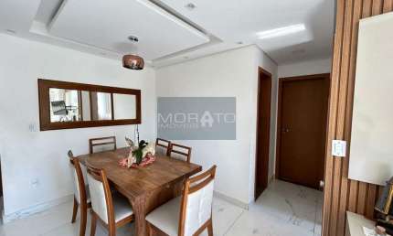 Excelente Apartamento de 02 quartos com suíte e 01 vaga todo mobiliado no Bairro Cabral