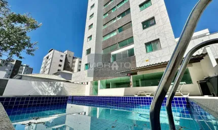 Apartamento 02 quartos com suíte e 02 vagas no Bairro Cabral