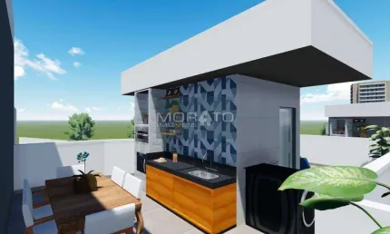Cobertura de 03 quartos de 153m² , 02 banheiros e 02 vagas no Bairro Xangri-lá