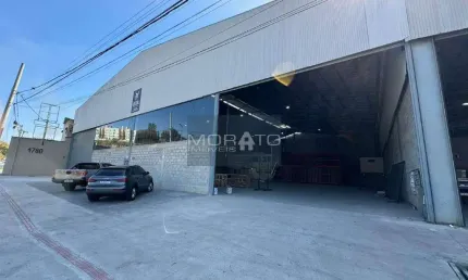 Galpão comercial novo 1500m² no bairro perobas, contagem