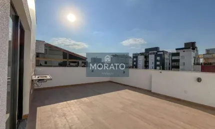 Cobertura com 4 quartos, 2 vagas com elevador no bairro dona clara - belo horizonte