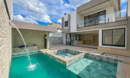 Casa com 4 quartos, 4 vagas de garagem no Condomínio Rosa dos Ventos