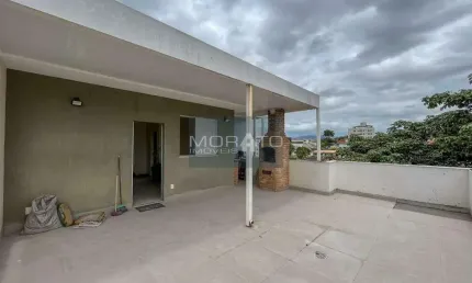 Cobertura com 4 quartos, 2 vagas no Bairro Santa Rosa. Belo Horizonte
