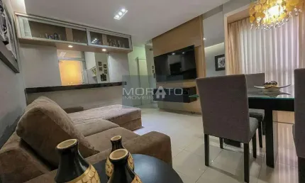 Apartamento 3 quartos, 1 suíte, 2 vagas, castelo - belo horizonte/mg