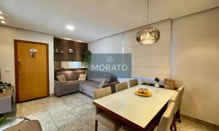 Apartamento 3 quartos, 1 suíte, 2 vagas de garagem no dona clara