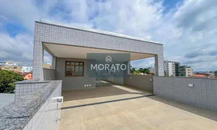 Cobertura com 4 quartos sendo 4 suítes com 4 vagas no bairro Santa Rosa.