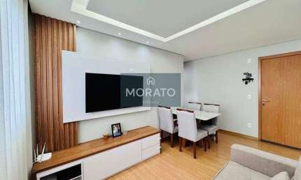 Apartamento de 2 quartos 1 vaga no Bairro Cabral- apenas 500 metros do Shopping Contagem