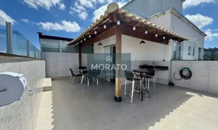 Cobertura 2 Quartos | Suíte | Porteira Fechada | 2 Vagas | Vista Definitiva