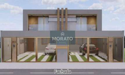 Casa Geminada 3 Quartos, 3 Suítes, Closet, 4 Vagas de garagem no Bairro Cabral