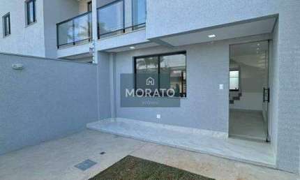 Casa com 3 quartos à venda na Rua Professor Massanielo Santos, --, Planalto, Belo Horizonte