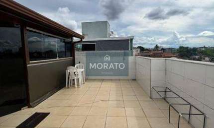 Cobertura 3 Quartos, Suíte, 2 Vagas de Garagem, no bairro Santa Amélia